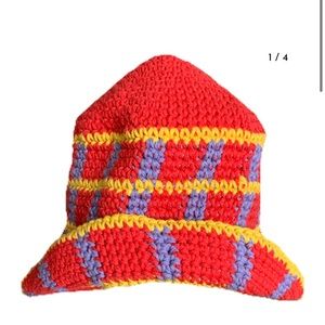 Memorial Day hang crocheted hat